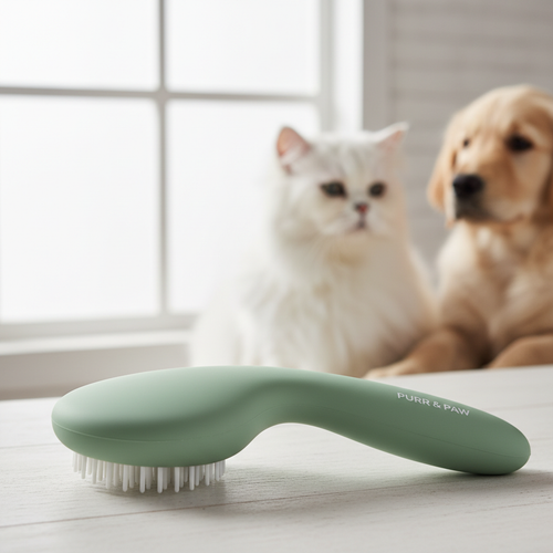 Spazzola ergonomica premium per animali
